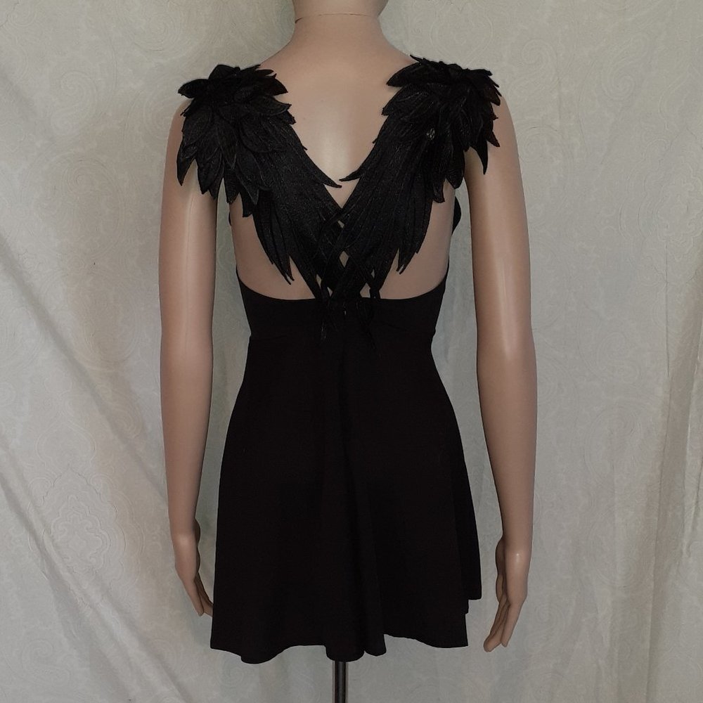 BNWOT little black angel LBD